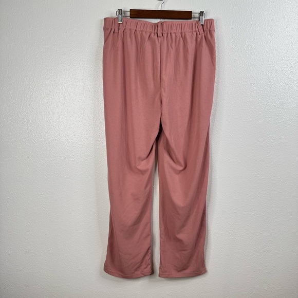Halara NWT Mid Rise Zipper Pocket Waffle Casual Pants Size Large - Picture 7 of 9